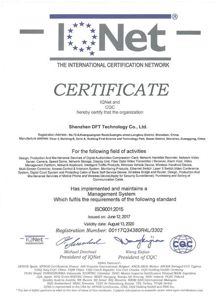 Chine Shenzhen D-Fit Technology Co., Ltd. certifications