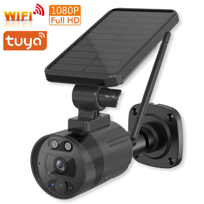 Caméra de sécurité sans fil PIR Detection Wifi de batterie de Tuya de surveillance extérieure de caméra