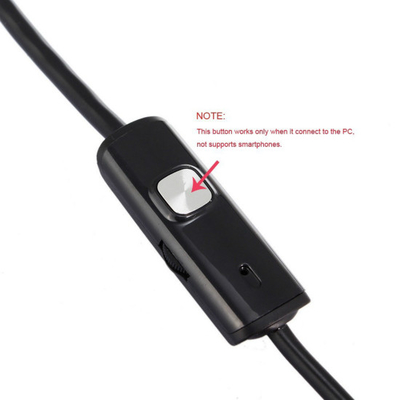 Mini caméra visuelle portative de pêche d'inspection de conduit d'égout d'eau du fond de caméra d'Endoscopes d'USB