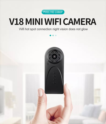 C.C 5V 2.4GHz Wifi de caméra caché mini par radio de caméra d'ESPION de 150 degrés compatible